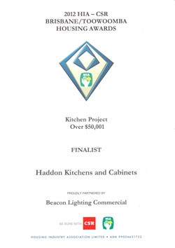 Haddon kitchens hia housing finalist award