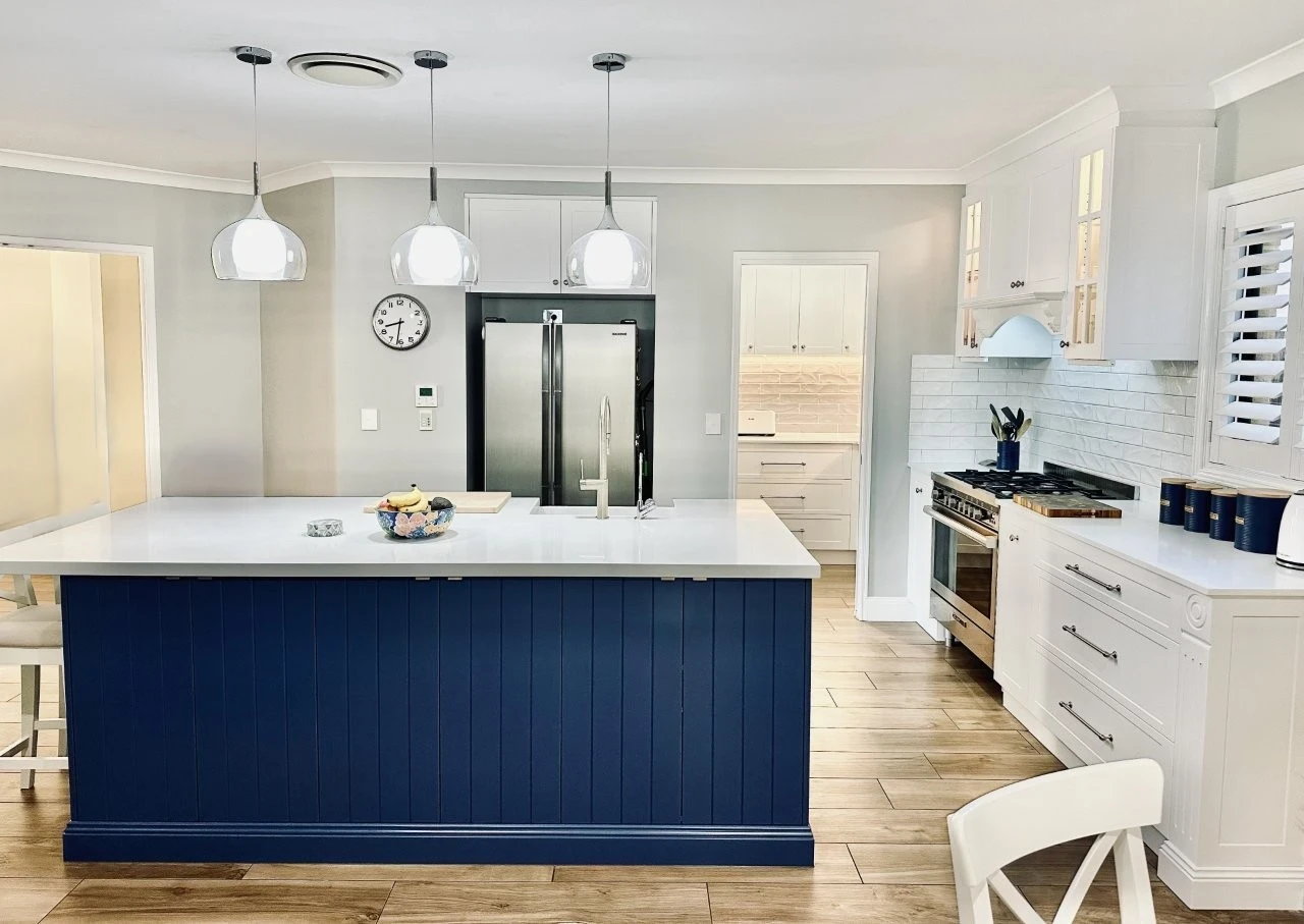 Kitchen renovation example