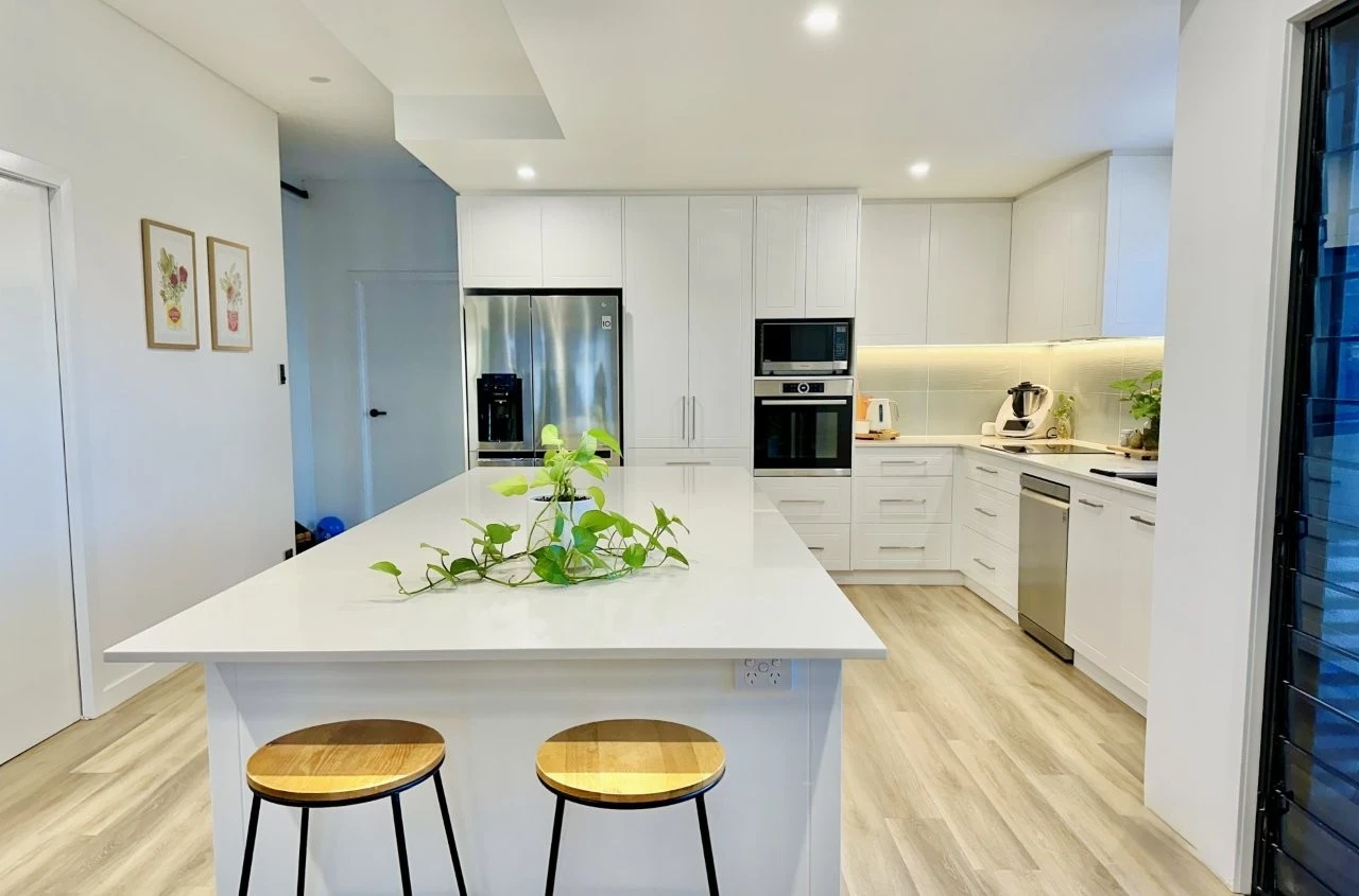 Kitchen renovation example