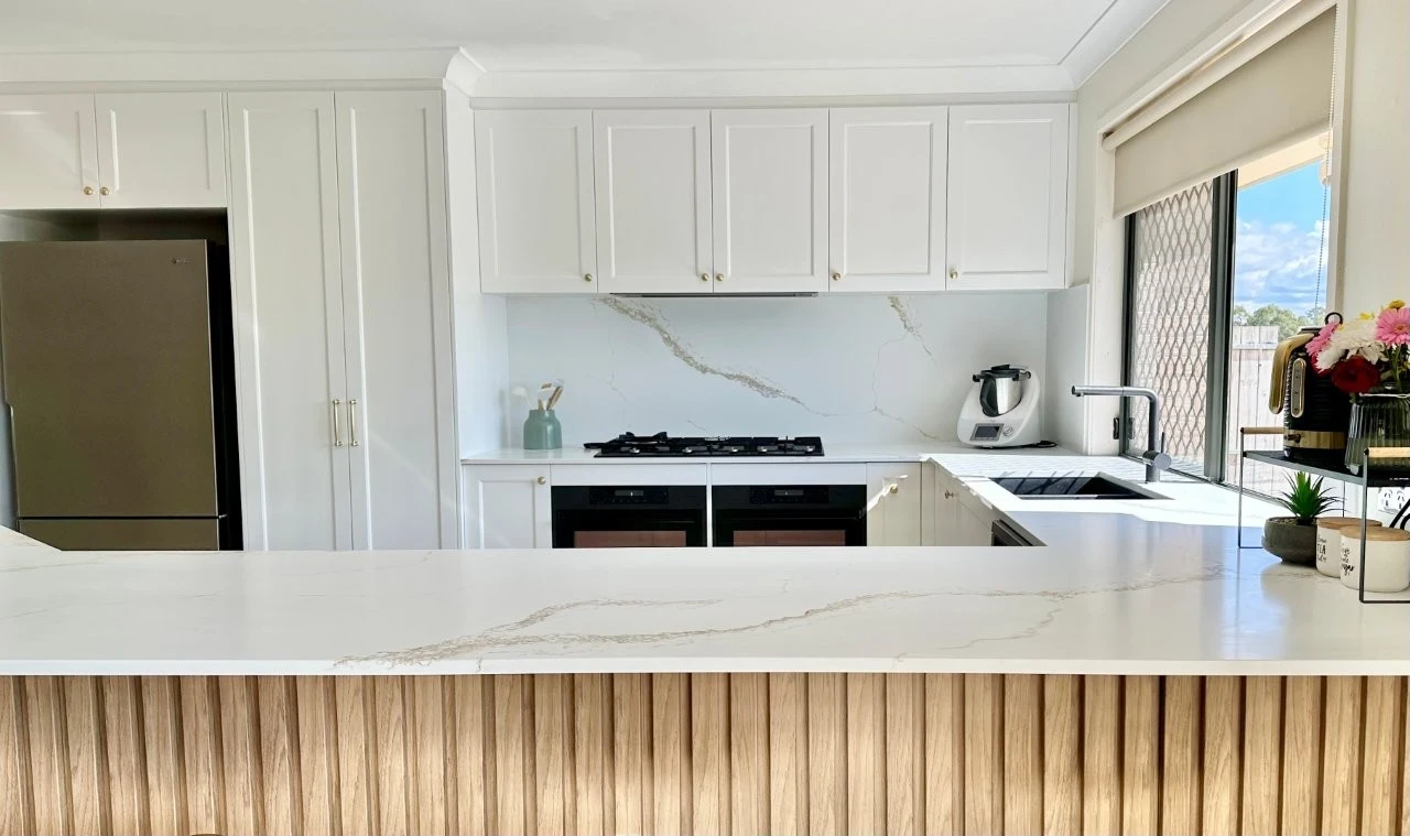 Kitchen renovation example