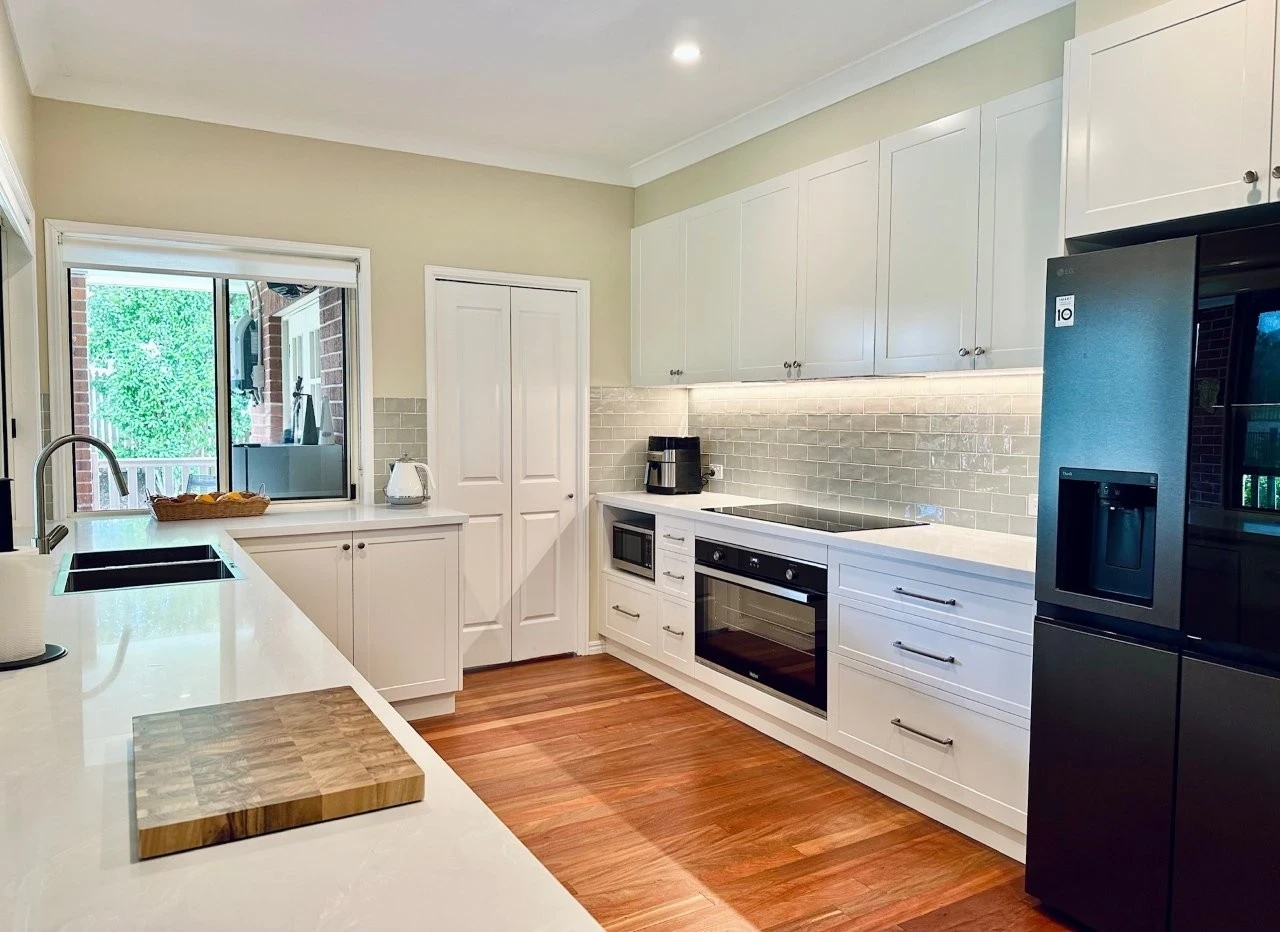 Kitchen renovation example
