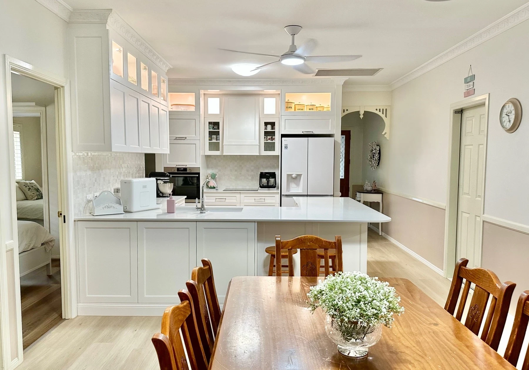 Kitchen renovation example