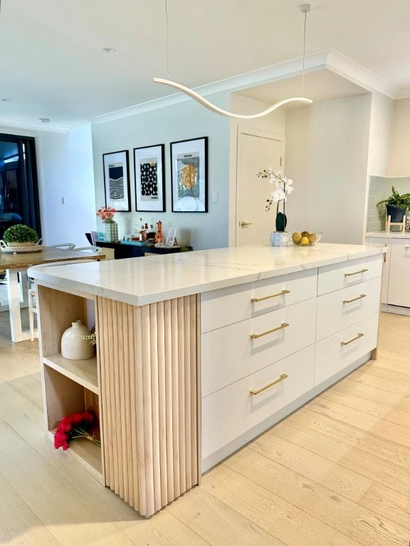 Kitchen renovation example