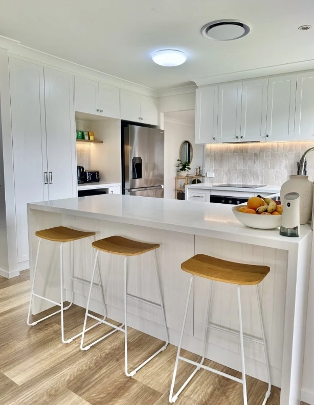 Kitchen renovation example