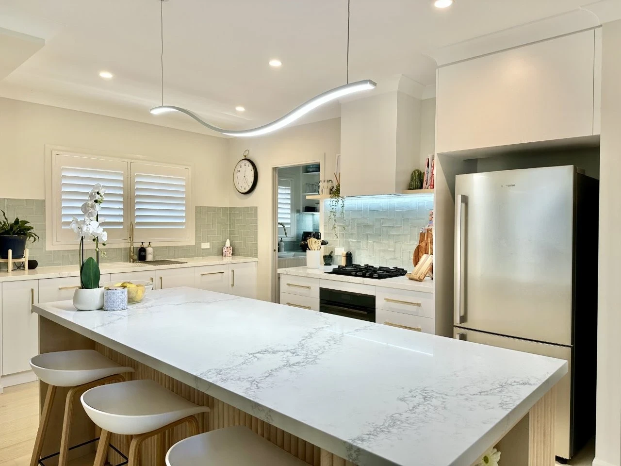 Kitchen renovation example