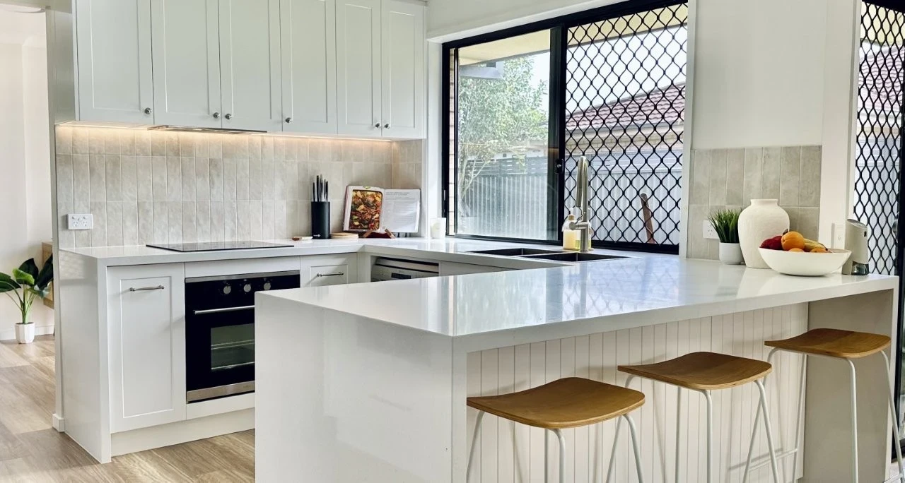 Kitchen renovation example