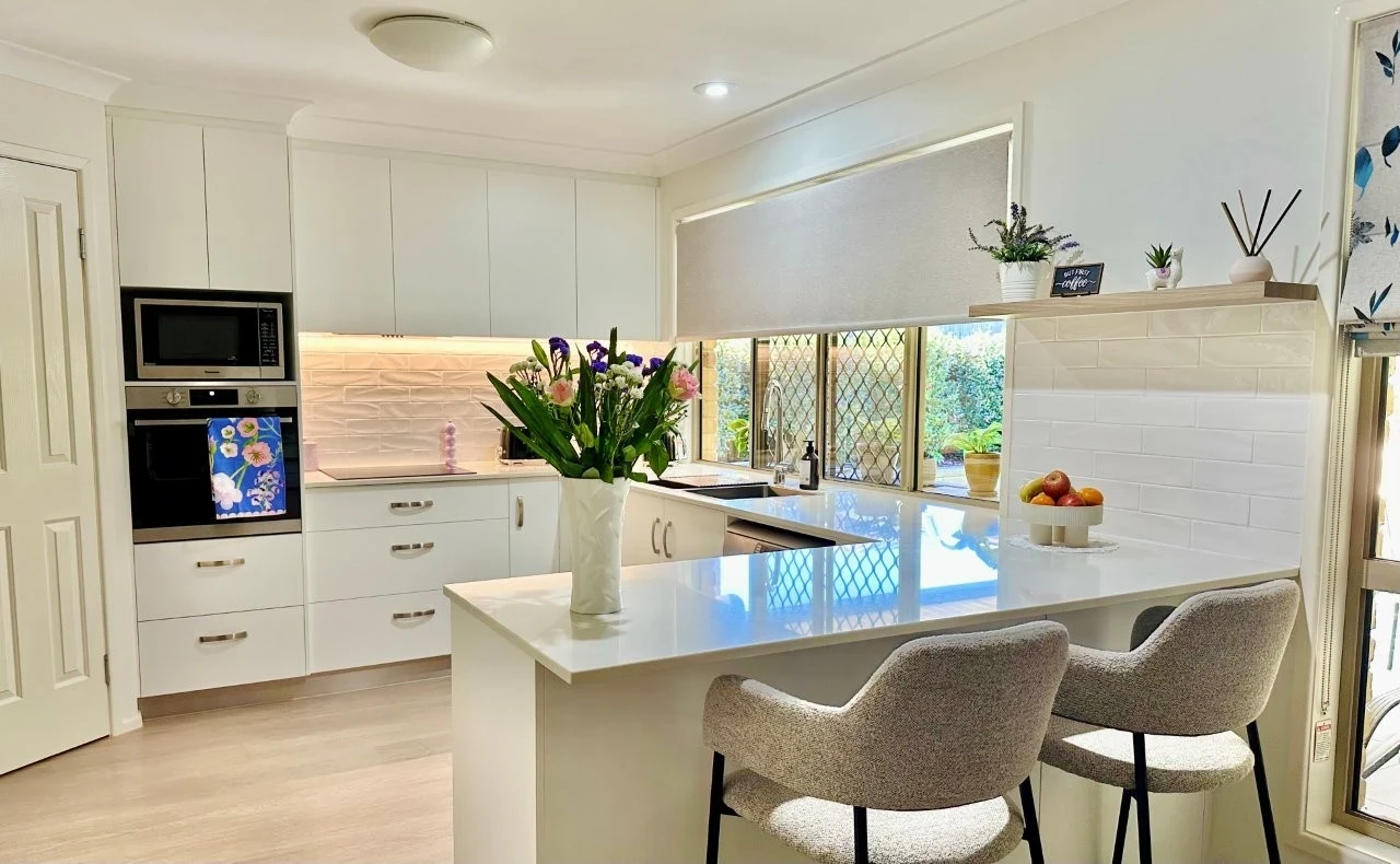 Kitchen renovation example