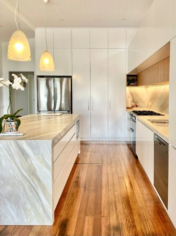 Kitchen renovation example