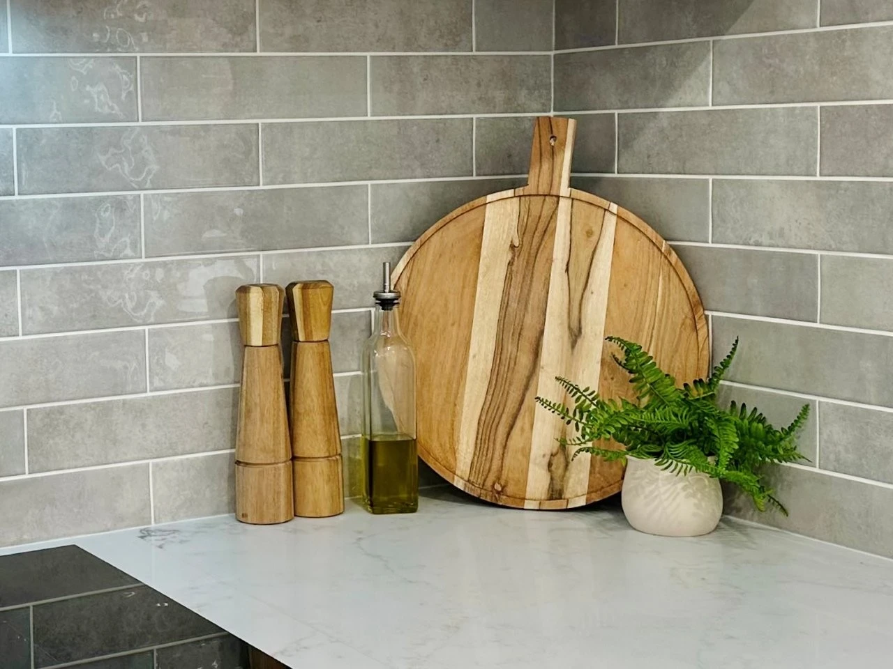 Kitchen renovation example
