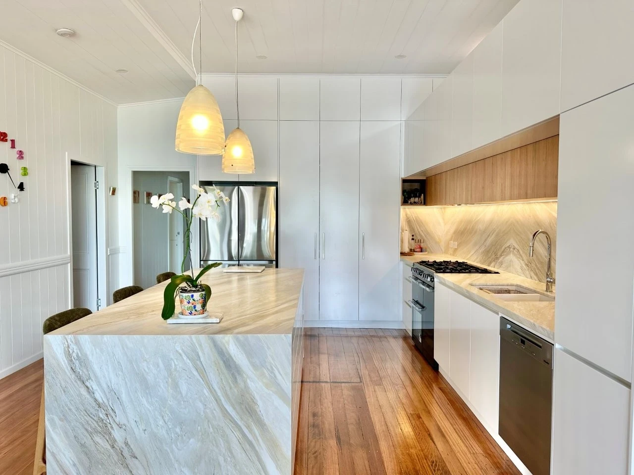 Kitchen renovation example