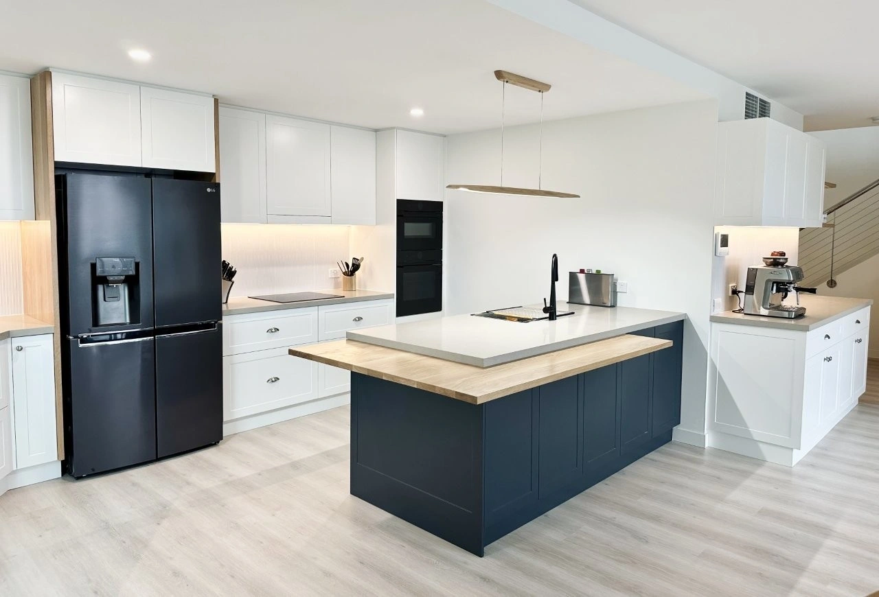Kitchen renovation example
