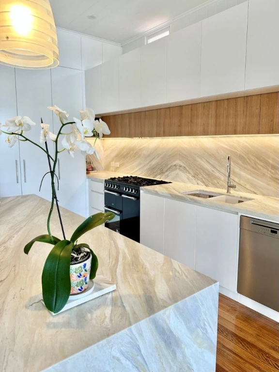 Kitchen renovation example