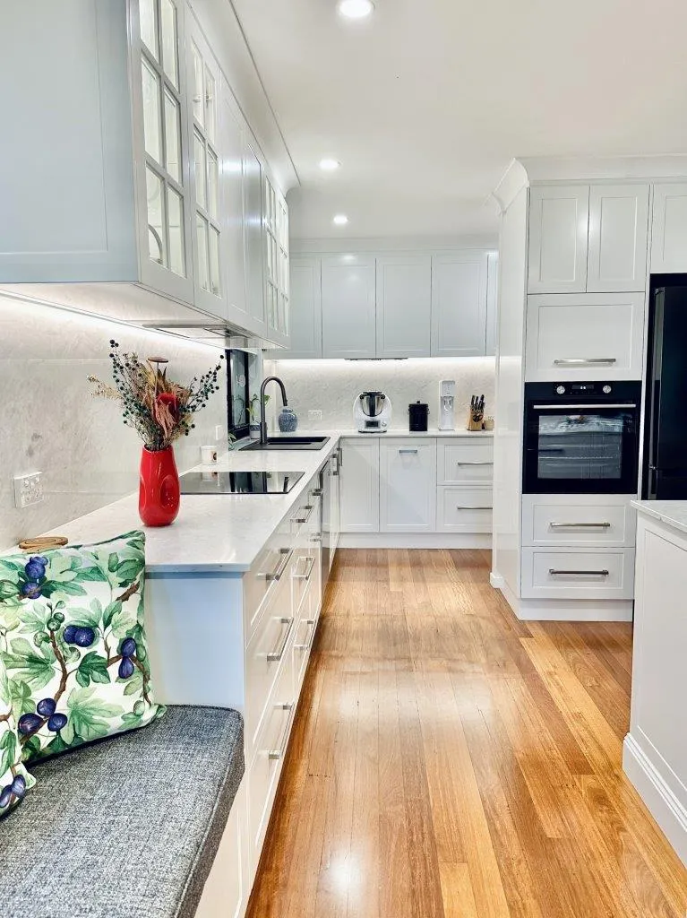 Kitchen renovation example