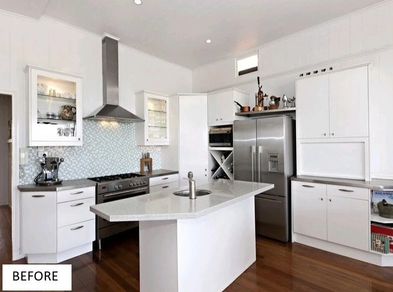 Kitchen renovation example