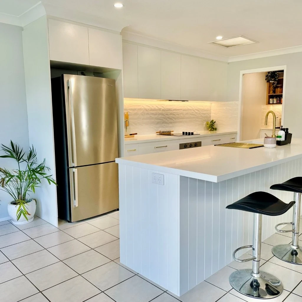 Kitchen renovation example