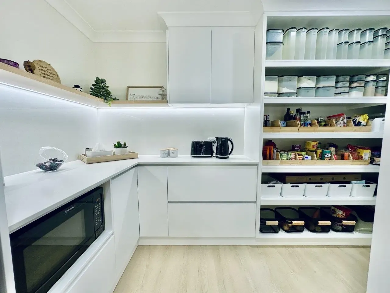 Kitchen renovation example