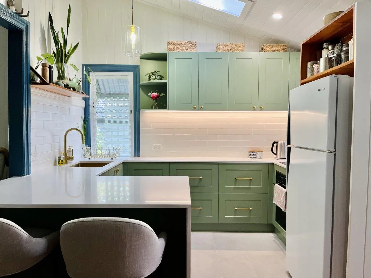 Kitchen renovation example