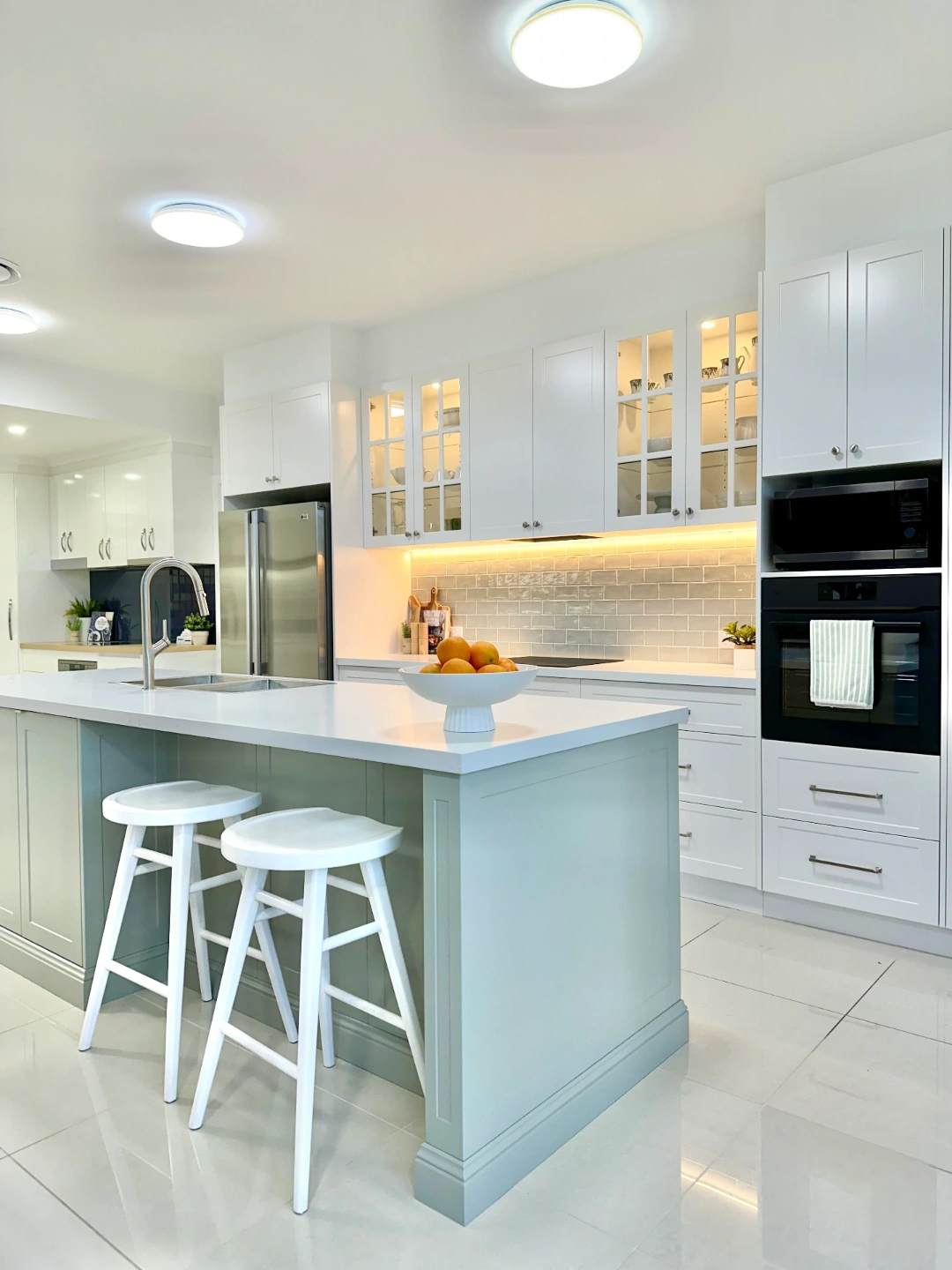 Kitchen renovation example