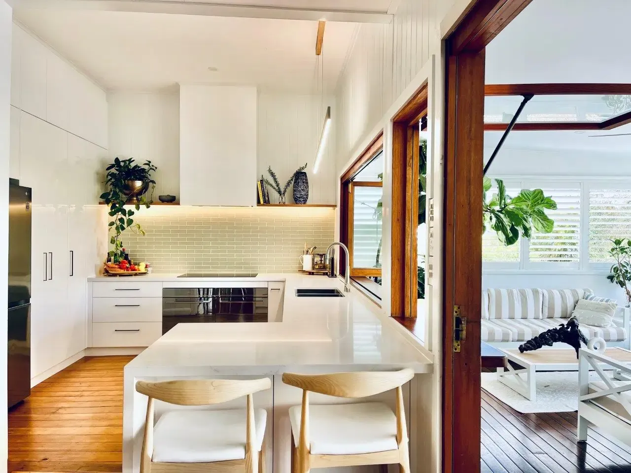 Kitchen renovation example