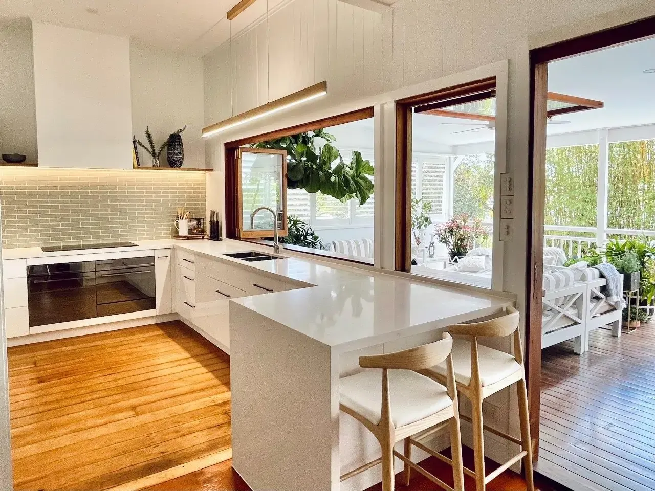 Kitchen renovation example