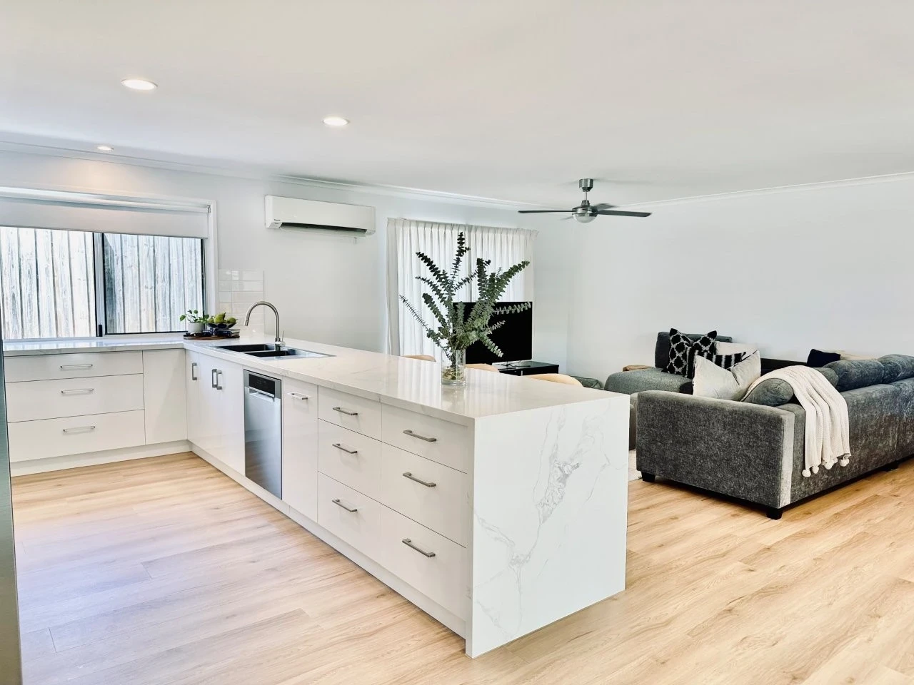 Kitchen renovation example