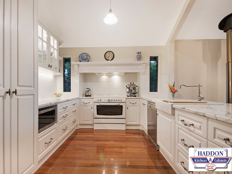 Facelift your kitchen with these french provincial style cabinet doors for a total kitchen facelift