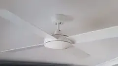 white ceiling fan