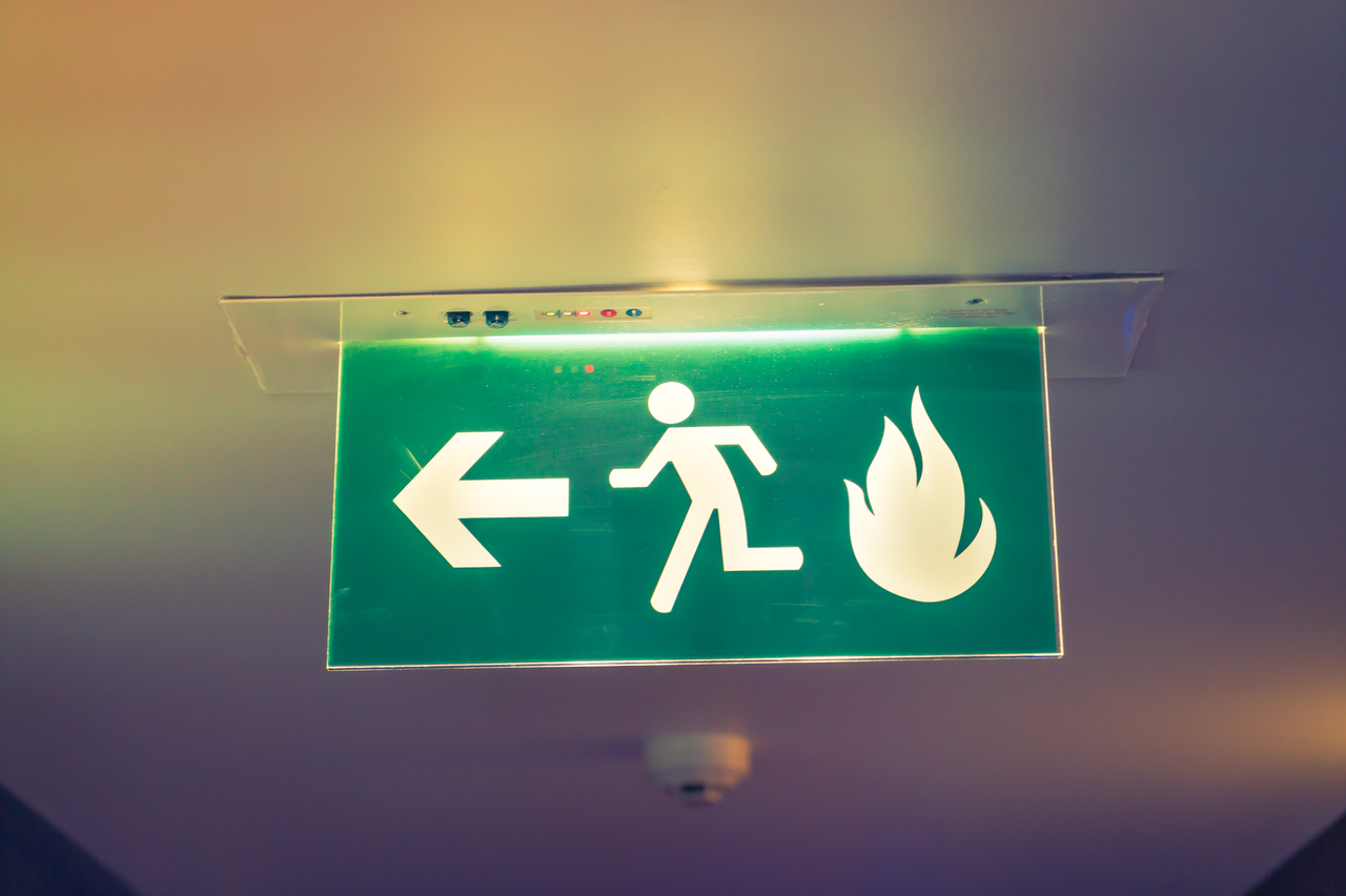 Exit Light and Emergency Lighting Installation & Testing Exit Light