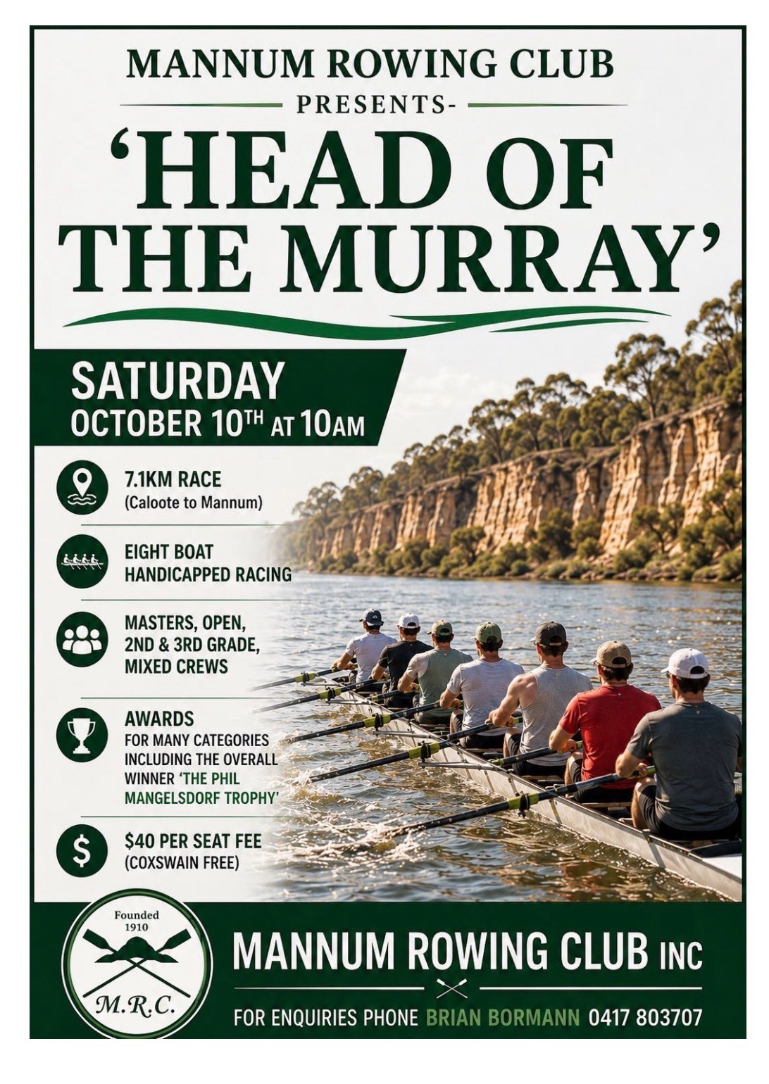 Head of the Murray 2026