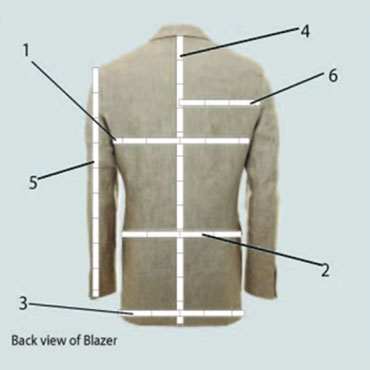 Riverside Rowing Club Blazer Custom Sizing