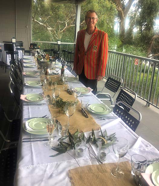 Long table lunch on Torrens River
