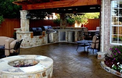 What plumbing do I need for an outdoor kitchen?
