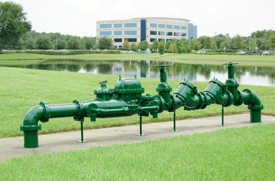 Large Commercial Backflow Prevention Device