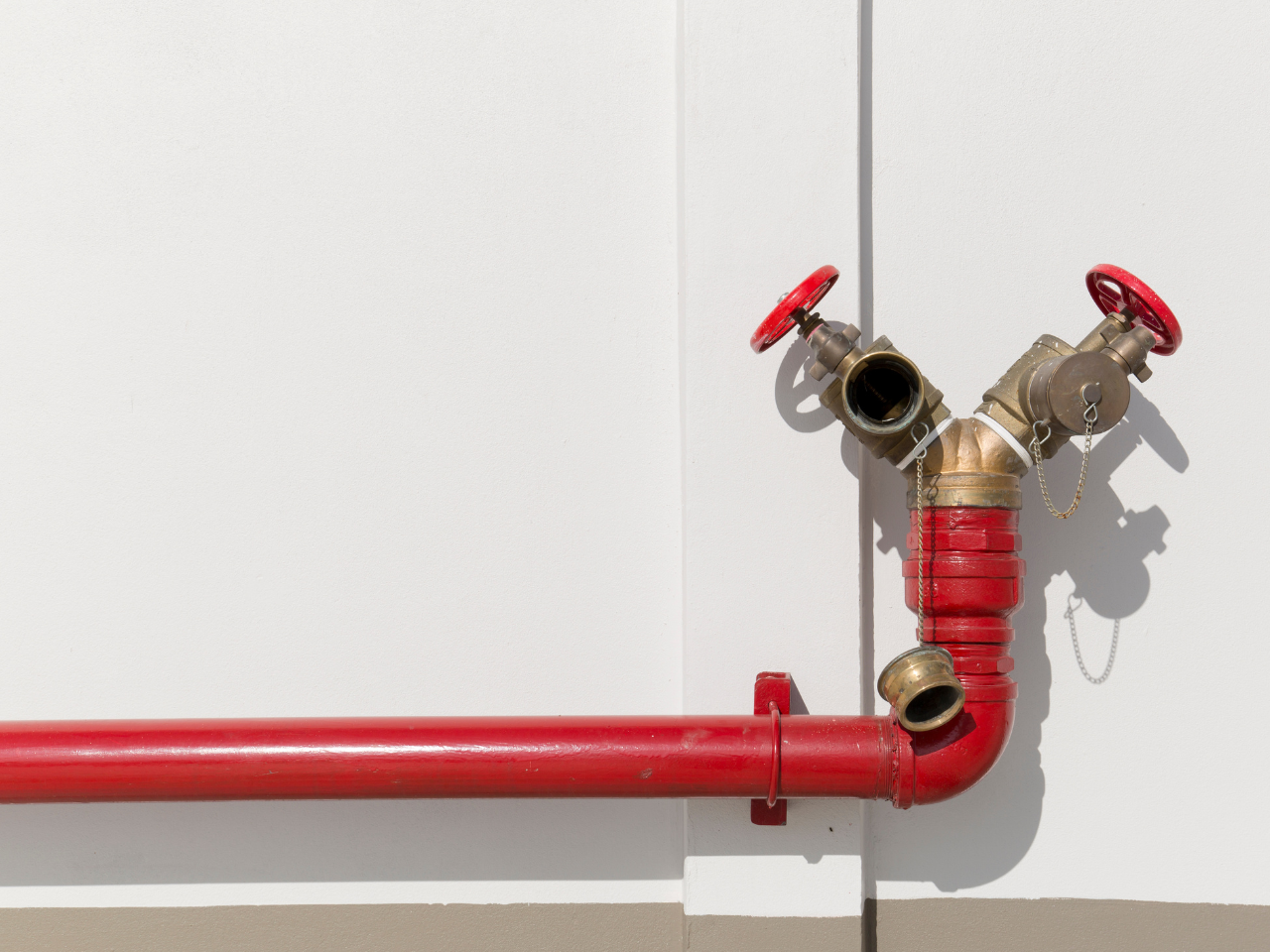 Fire Hydrant on wall