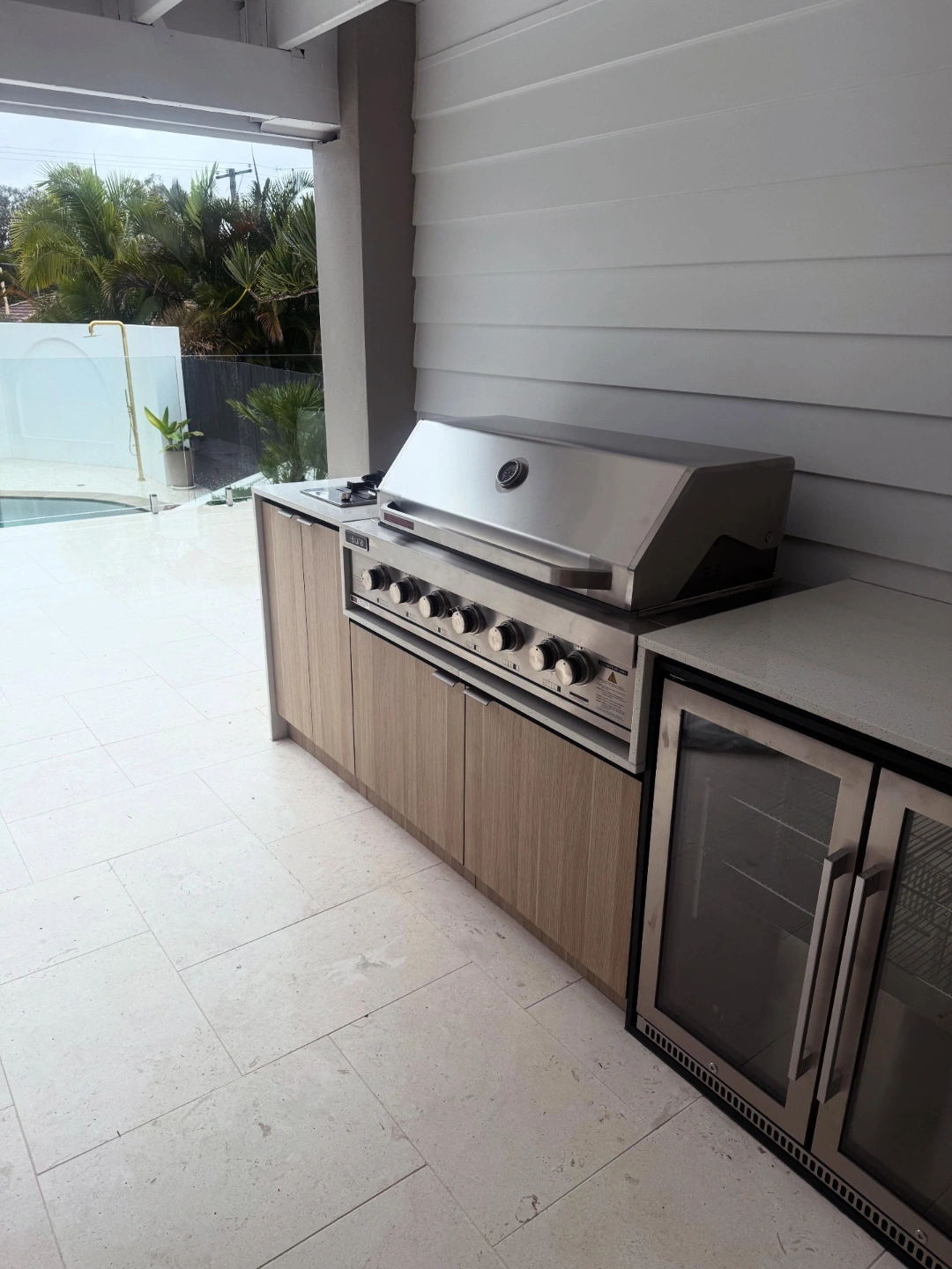 Outdoor Gas BBQ Installation