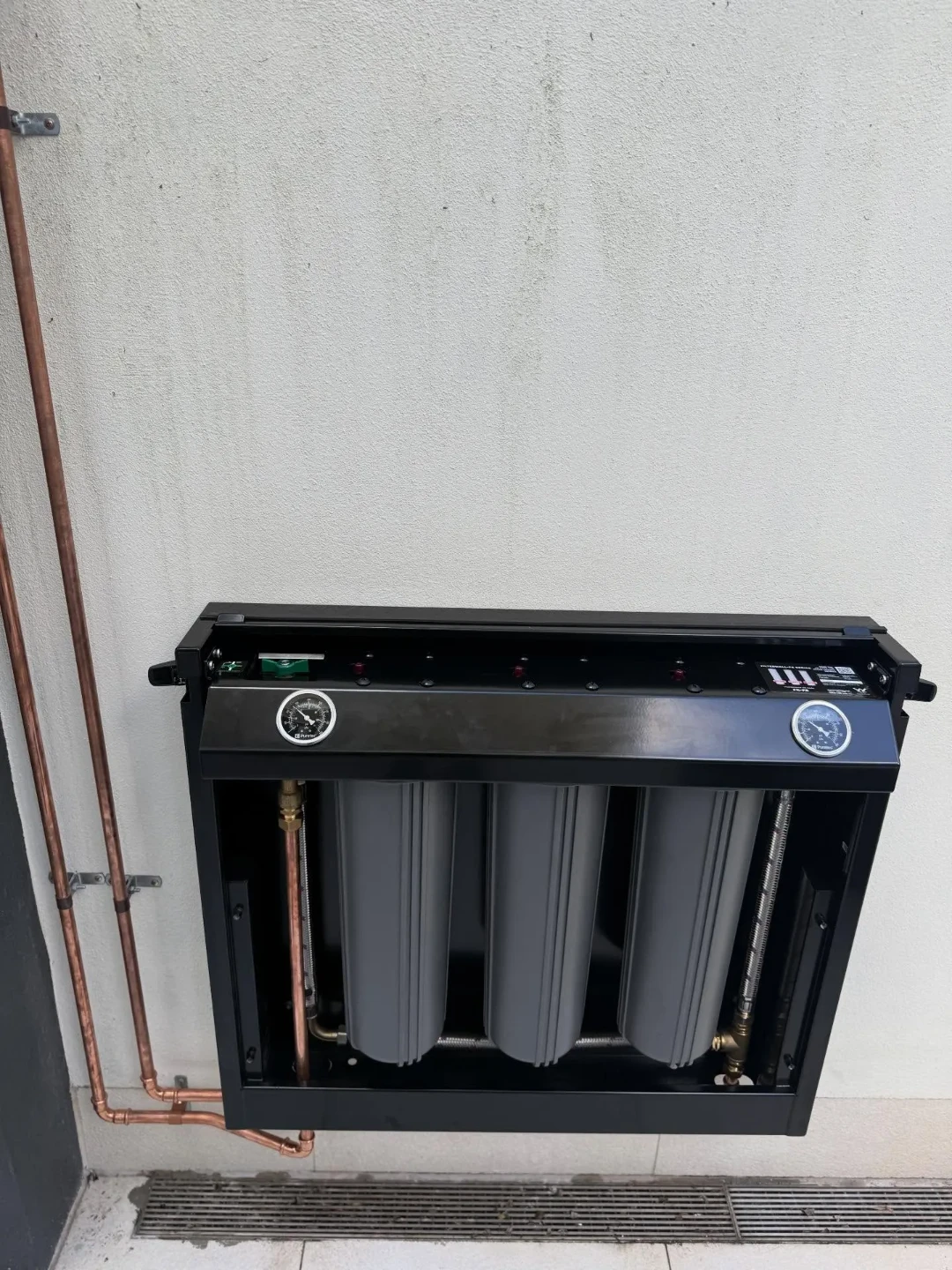 Puretec F6 Filter Wall Setup In Bulimba