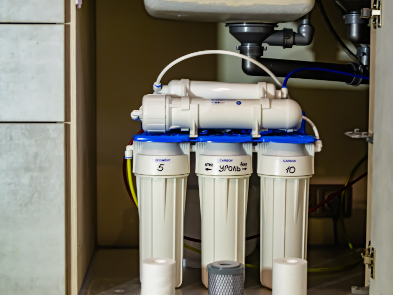 UV water filters can easily fit under your sink