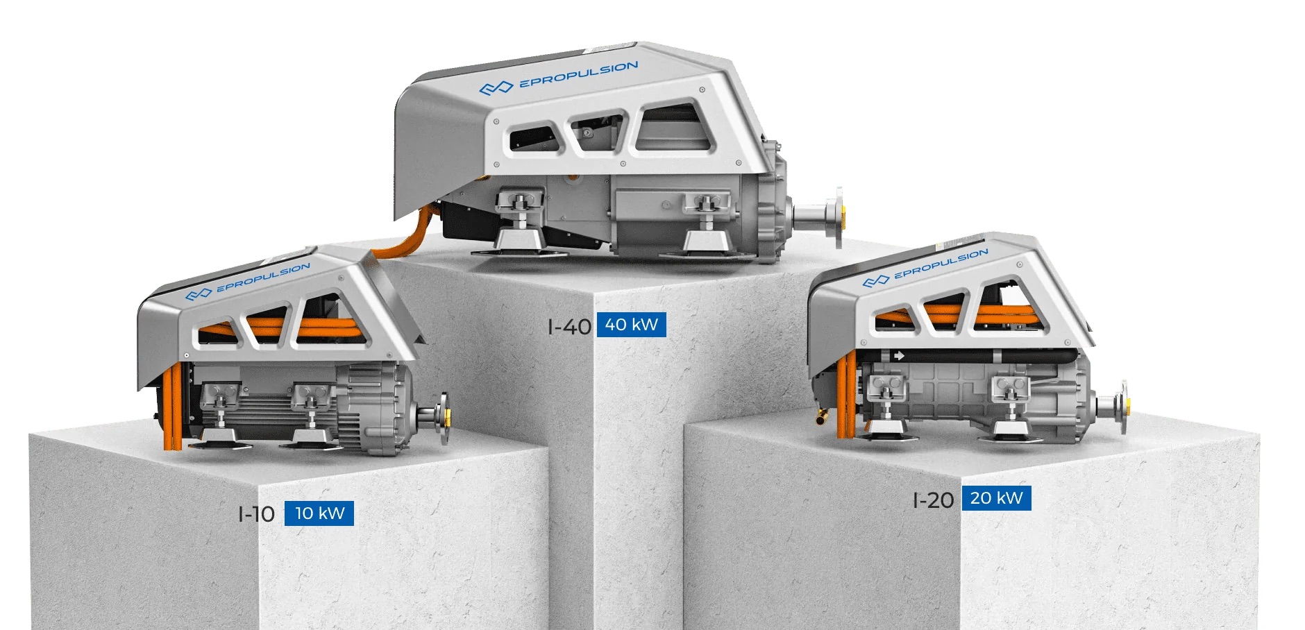 ePropulsion I-Series 10 kW-40 kW Electric Inboard Motors 