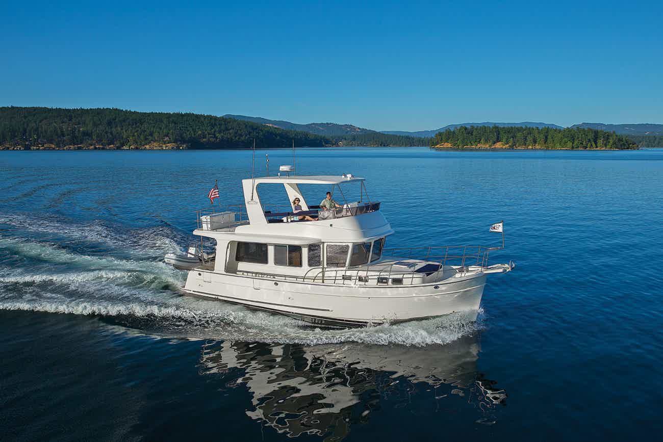 North Pacific Yachts 44' Sedan 