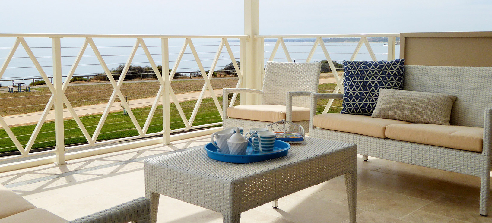 Aldinga Beach Getaways - Verandah views