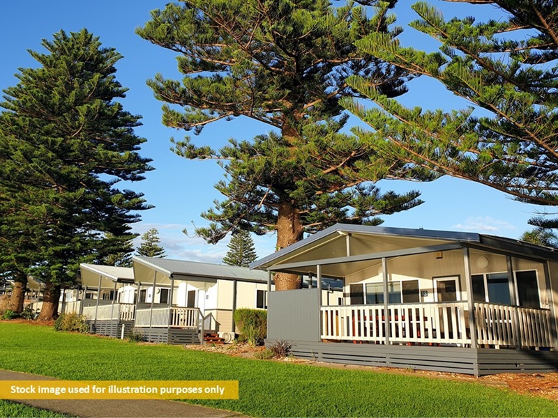 Caravan park on the scenic Limestone Coast