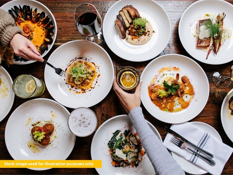 City fringe restaurant and bar