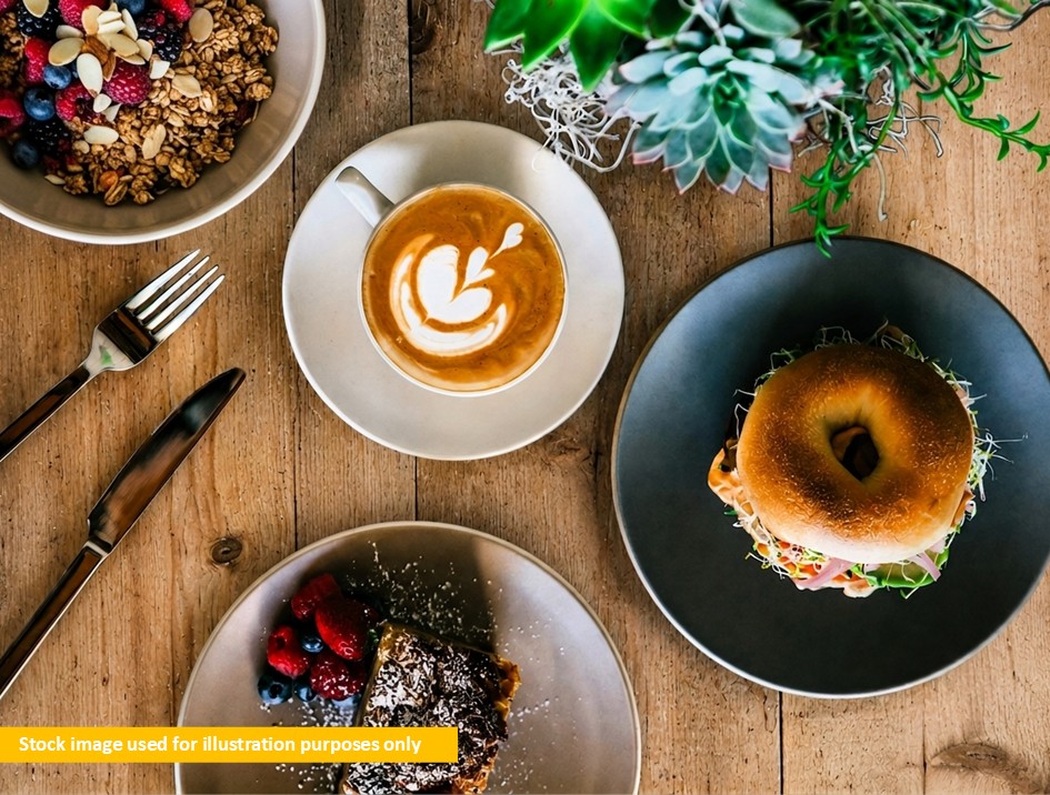 Vibrant boutique cafe in tightly held suburb