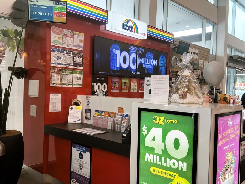 McLaren Vale Lotto Kiosk