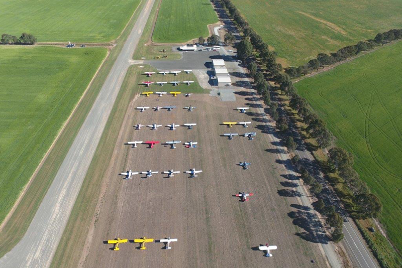 Clare Valley Aerodrome Aerial Photo