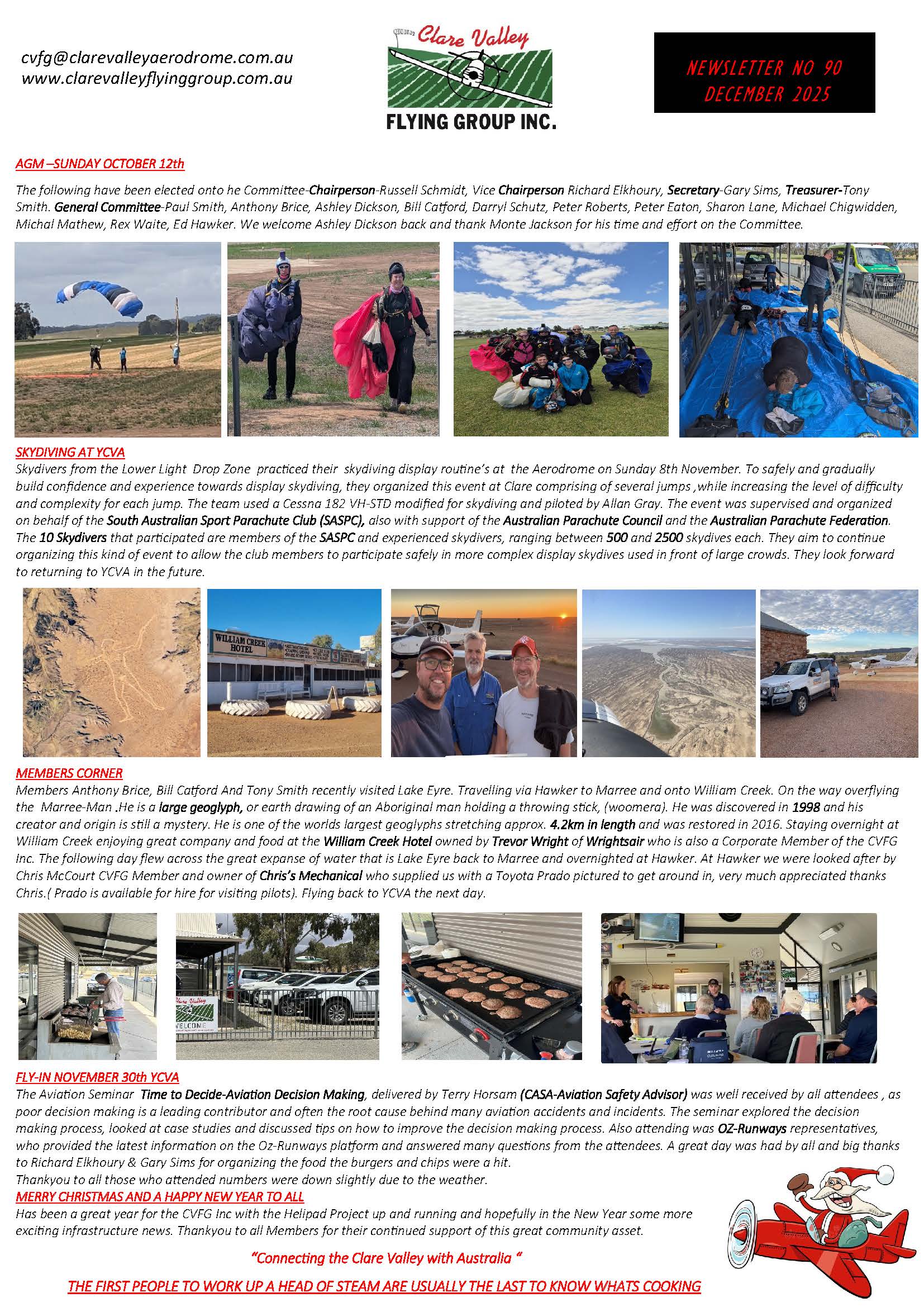 CVFG latest newsletter