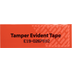 Red Tamper Evident Tape