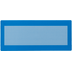 Plain Blue Tamper Evident Label