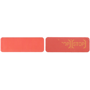 Small Red Tamper Evident Label