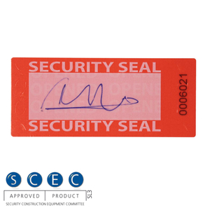 Security Wafer Seal Permanent by Tamper Evident